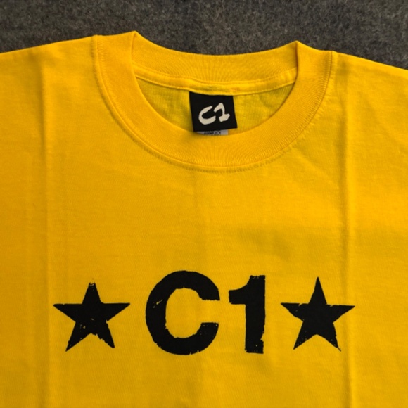 C1 DENIM & SUPPLY Vintage Star Logo S/S Shirt - Picture 3 of 8